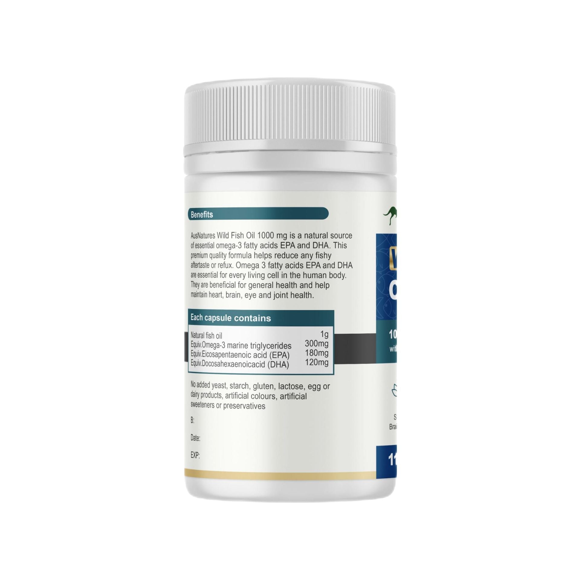 AusNatures® Wild Fish Oil - 110 Capsules