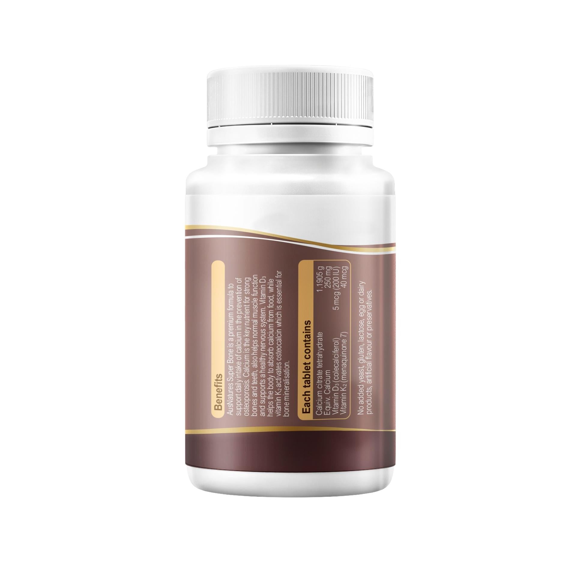AusNatures® Super Bone - 60 Tablets
