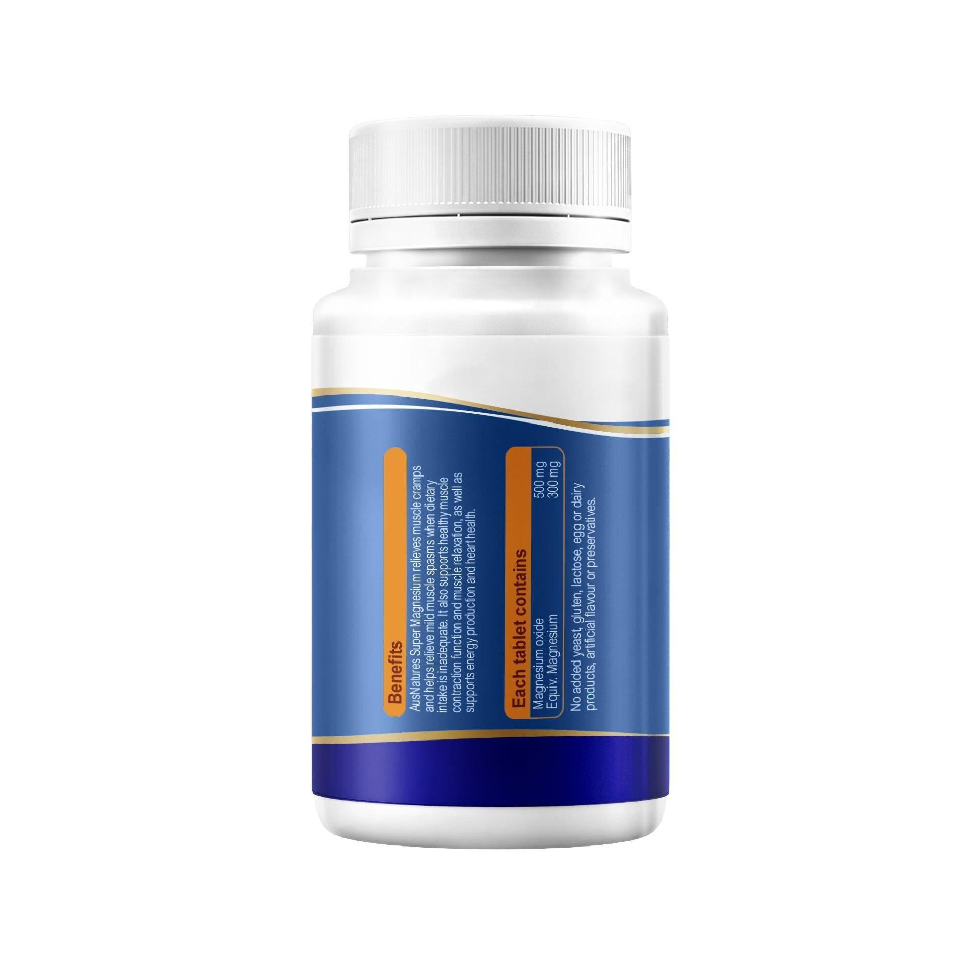 AusNatures® Super Magnesium - 60 Tablets