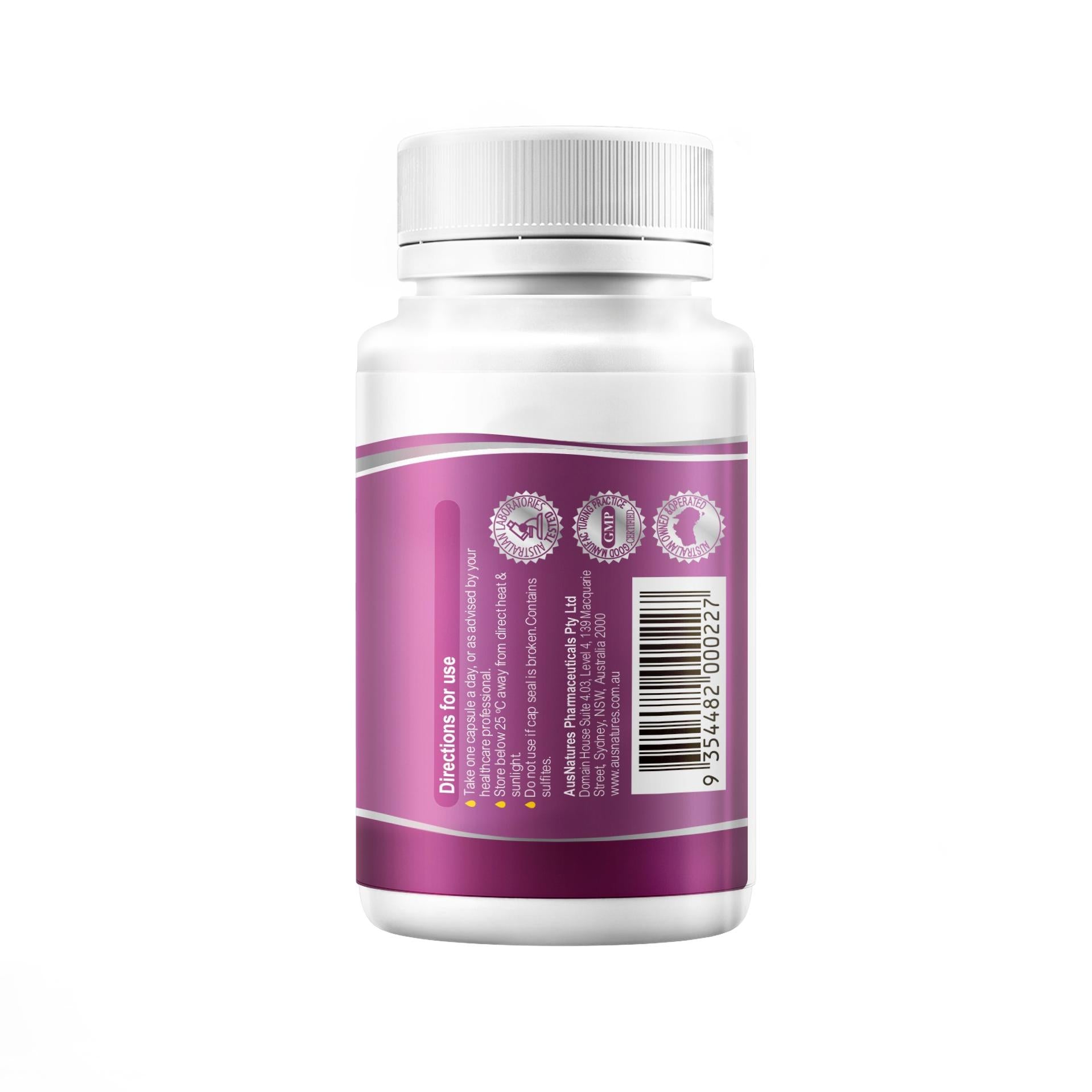 AusNatures® Natural Vitamin E - 60 capsules