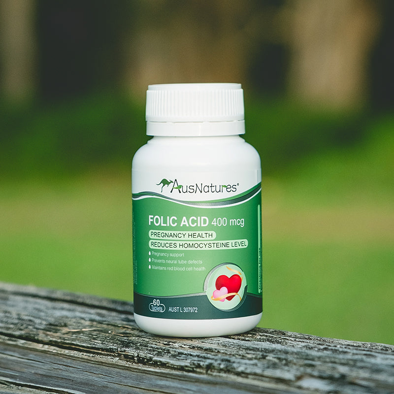 AusNatures® Folic Acid - 60 Tablets