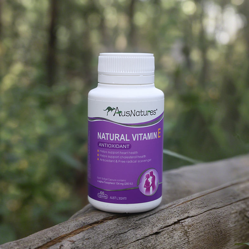 AusNatures® Natural Vitamin E - 60 capsules
